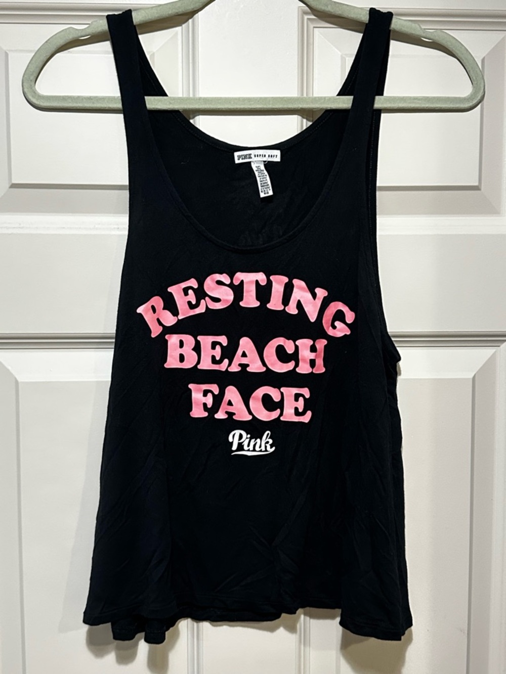 Pink Super Soft Small Beach Tank Top